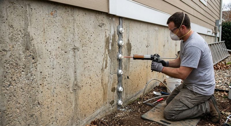 Foundation Cracks Repair in Greenville, SC