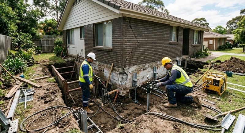 Foundation Settlement Repair in Sarasota, FL