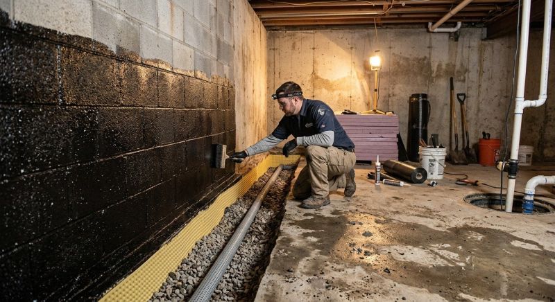Wet Basement Repair in Grand Rapids, MI