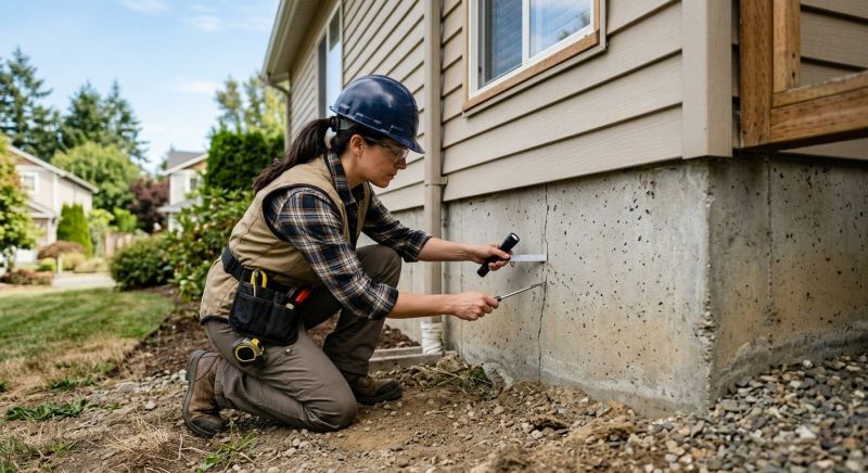 Concrete Foundation Inspecting